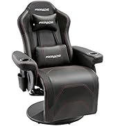 Amazon.co.jp: PRORACING ゲーミングチェア ブラック グレー ゲーム